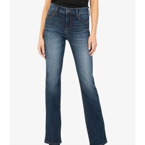 KUT Jeans, Size 10S (Short), Baby Bootcut, Blue Denim